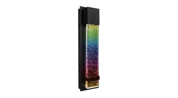 ASD-LWS26-18D9SM-RGBW-BK - 18" LED Outdoor Wall Sconce RGBW Black - ASD Lighting