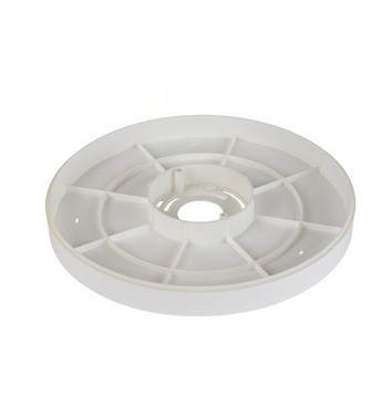 ASD-SP12-MPR-WH - 12" Sub-Plate for Round LED Mini Panel White - ASD Lighting