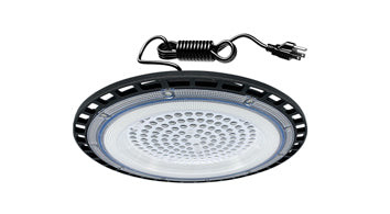 ASD-UHS-MV-100N50-5CP-BK-6P - 100W LED Slim UFO High Bay 5000K 120-277V - ASD Lighting