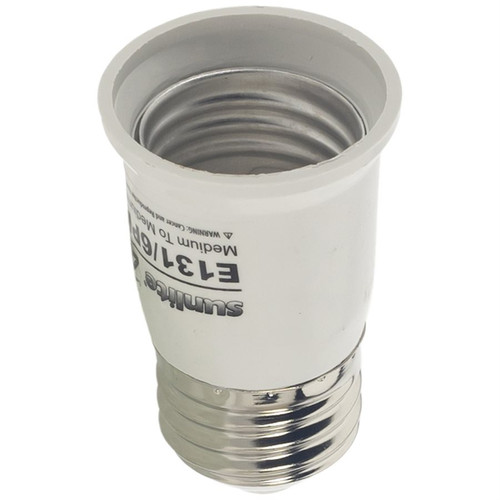 41703-SU - E26 Plastic Socket Extension - Sunlite