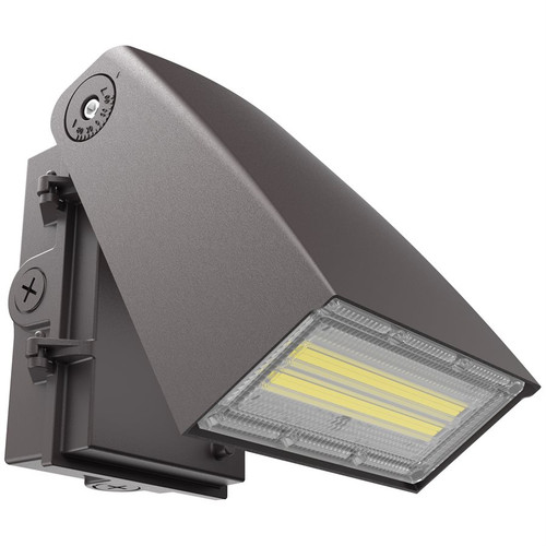 08562-SU - Slim Adjustable LED Wall Pack 20W Selectable CCT Bronze Photocell - Sunlite