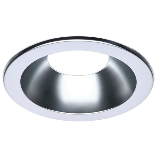 S13526 - 6 Inch Round Trim for CDL Remote Driver Matte Clear - Satco