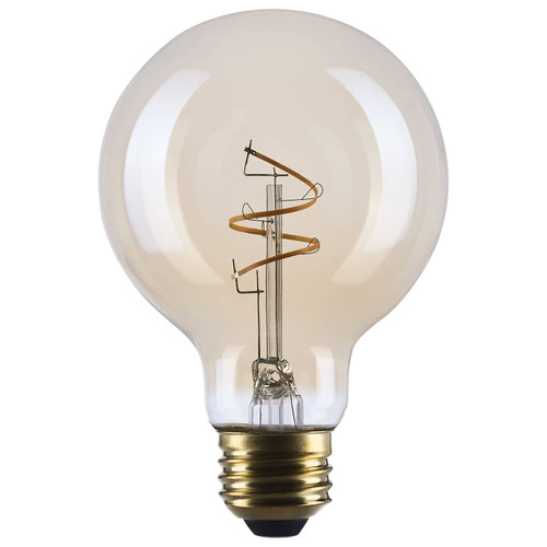 S14210 - 3.5W G25 LED 2000K Clear Amber Filament Bulb - Satco