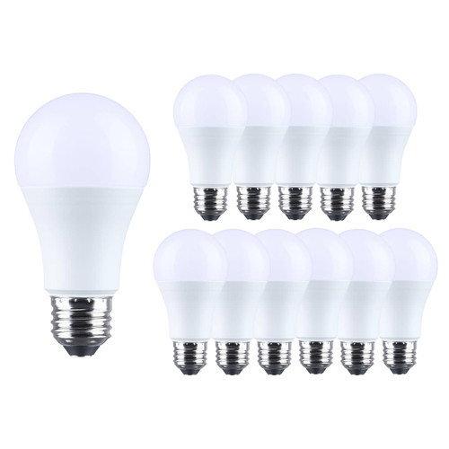 S14340 - 15W LED A19 Bulb 4000K Medium Base 12-Pack - Satco