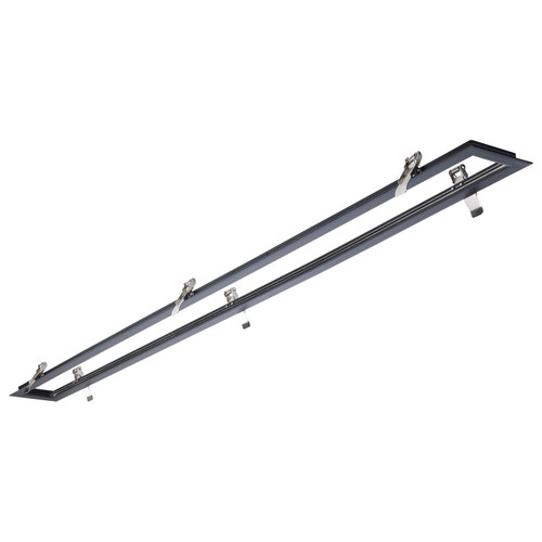 65-1234 - Momentum 4 Foot Recessed Frame Kit Black Finish - Satco
