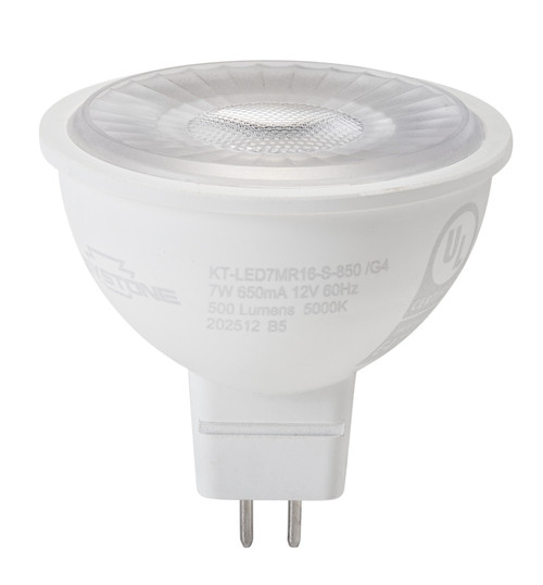 KT-LED7MR16-S-850 /G4 - 7W MR16 LED Spotlight 5000K 40° GU5.3 - Keystone Technologies