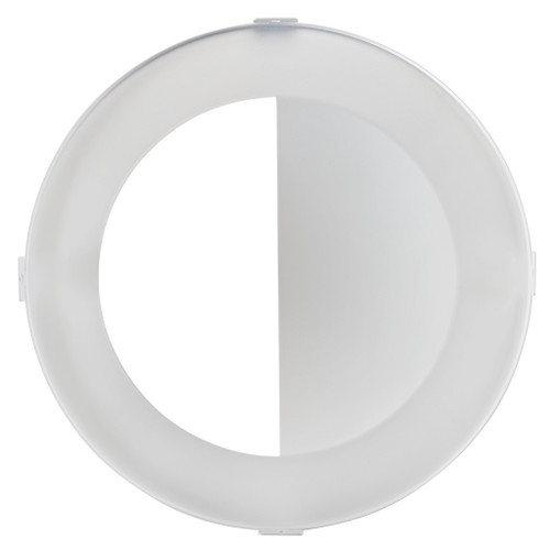 KT-RDLED-8A-WW-TRIM - 8in Wall Wash Trim for Recessed Downlights White - Keystone Technologies