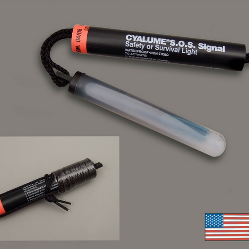 9-42741PF - Infrared ChemLight SOS Signal Lightstick Case of 50 - Cyalume
