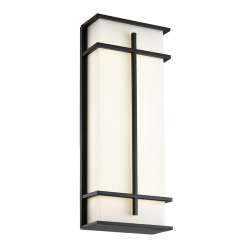 3-1843D-B-xxxxK-05 - 23W LED Wall Mount 3000K or 4000K Black - Sun Park Electronics