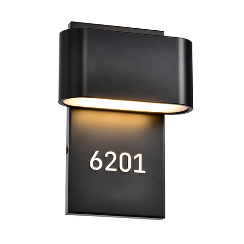 W448D-RN-AC-xxxxK-05 with Braille - 17W LED Address Light Selectable CCT - Sun Park Electronics