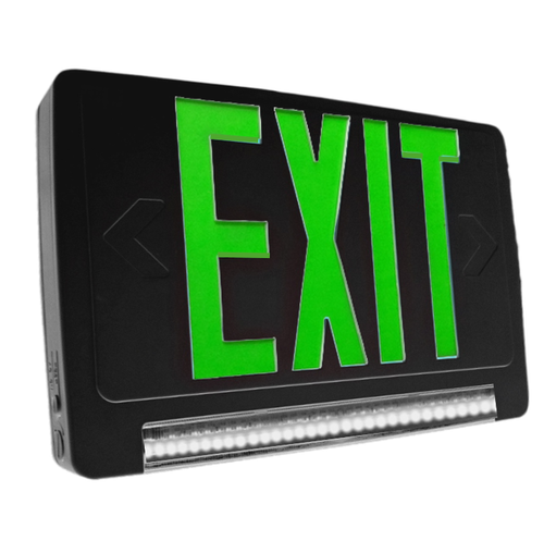 EMG-LBCU-G-BK-RC - LightBar Exit & Emergency Combo - Halco