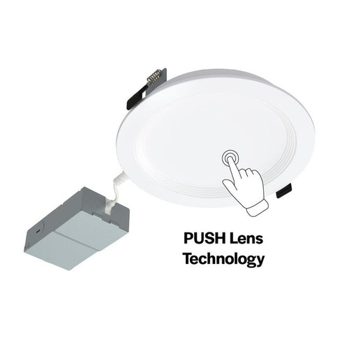 PUSH-SDL-6-CS-BT-120V - 6in 13W LED Slim Downlight Selectable CCT - Halco