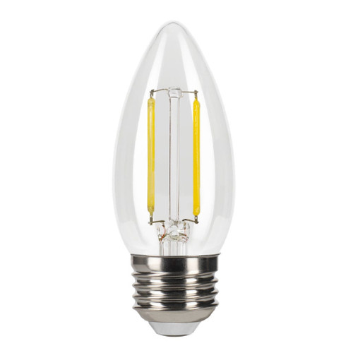 3B11-CL-FLED4-950-E26-D - 3.3W B11 LED Filament 5000K E26 Clear Dimmable - Halco