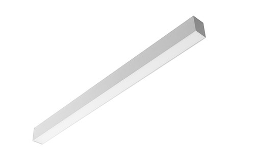 LPA-4-SMK-BLK - 4ft LPA Surface Mount Kit Black Finish - Aleo Lighting