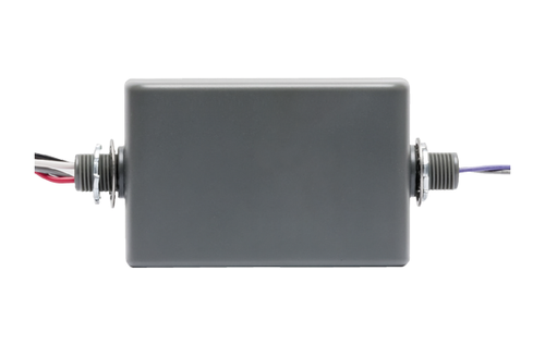 LDCM-PL-120-277-010V-GR - 0-10V to Reverse Phase Dimming Control Module 1000W/450W - Aleo Lighting