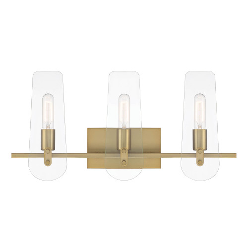 D256M-3B-BG - 24" 3-Light Vanity Brushed Gold - Designer Fountain