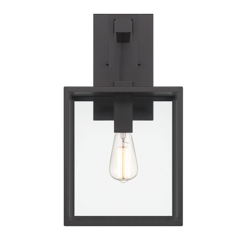 D297M-9EW-MB - 18.75" 1-Light Outdoor Wall Lantern - Designer Fountain