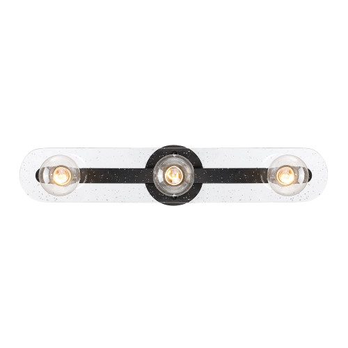 D318M-3B-MB - 24" 3-Light Vanity Light Matte Black E26 60W - Designers Fountain