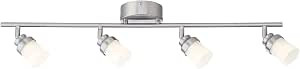 EVT102027B-35 - 4-Light 23W LED Fixed Rail Track Kit 2700K 1900 Lumens - Designers Fountain