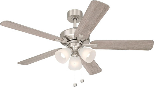 FP-STL52B30A-BN - 52" Indoor/Covered Outdoor Ceiling Fan 3000K LED - Designers Fountain