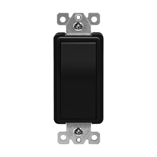 94150-BK - 15A 4-Way Residential Decorator Switch 120-277V Black - Enerlites