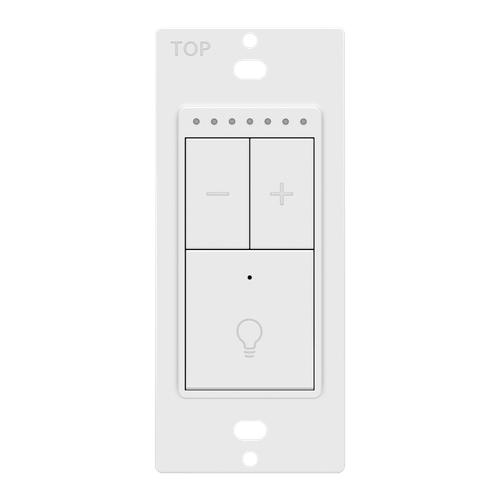 LVD-101-W - Low Voltage 0-10V LED Dimmer Switch Single Load White - Enerlites