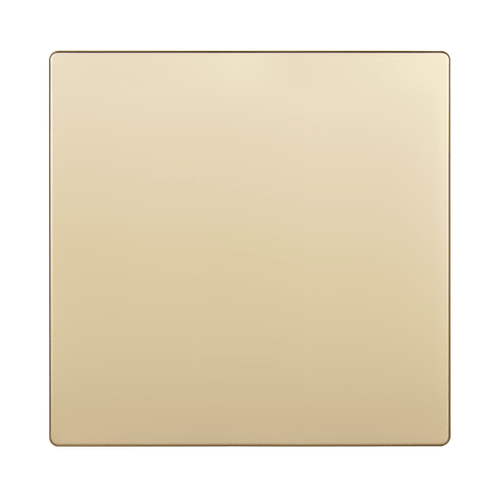 SI8802-GD - Screwless Blank 2-Gang Wall Plate Gold Finish - Enerlites
