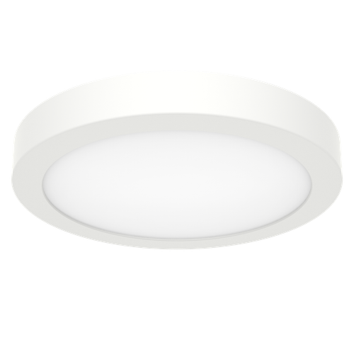 PVFM-15-8CP3-SV-TD-WH​ - Pivot Flush Mount 15”, 120V, 2400lm, 3CCT (30/40/50K)​