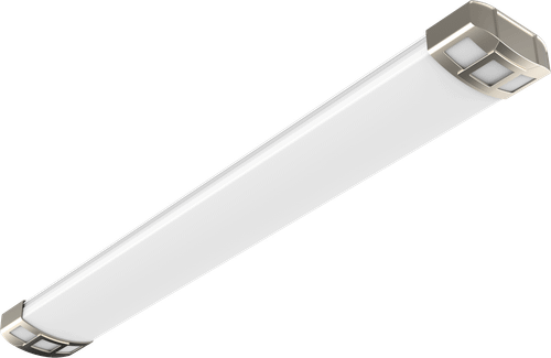 NDWR-N-8CP3-SV-TD-BN​ - NuDeco Wrap 6”W, 120V, 4500lm, 3CCT (30/40/50K), Brushed Nickel Finish​