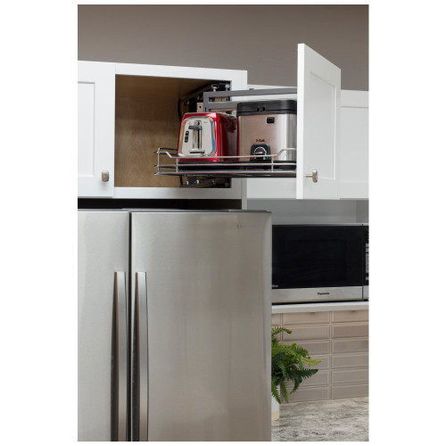 UOHSO-15SC - Universal Overhead Swingout Organizer for Deep Cabinets - Hardware Resources