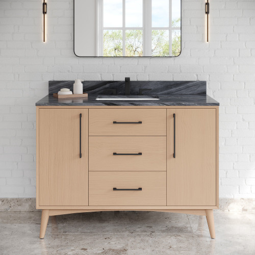 VKITDAS48NOMGR - Dashwood 48" Single Basin Bathroom Vanity Set - Hardware Resources