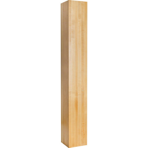 P42-5WO - 5" White Oak Square Wood Post 35-1/2" Height - Hardware Resources