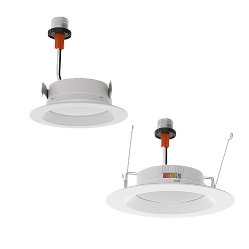 LED4RL9-75L9CCT5 - 4" 9W LED CCT Selectable Recessed Retrofit Downlight 750 lm - NaturaLED