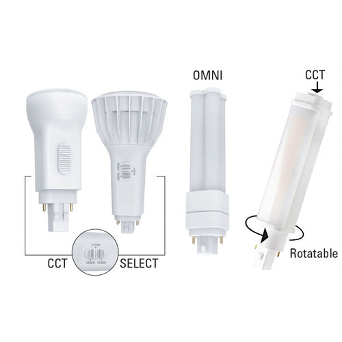 LED9.5PL/V/110L/2P/G24d/8C3/AB - 9.5W PL LED Lamp 3CCT - NaturaLED