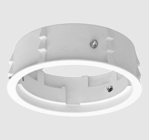 LBL-WT-2-WH - Trimless Wood Ceiling Ring Adder for 2" Round Lotus LED - Lotus LED