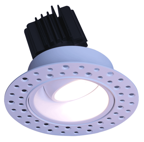 LRG3-3018K-HO-IT-WH - 3" Trimless Regressed Gimbal 11W Dim to Warm 3000-1800K - Lotus LED