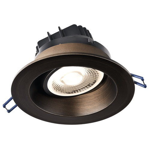 LRG4-5CCT-ORB - 4" Round Regressed Gimbal 5CCT 11W LED Oil Rubbed Bronze - Lotus LED