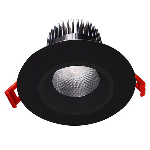 AD-35-S12W-DTW-BK-REY - 12W 3.5" Round Venus Gimbal Dim-to-Warm 3000K-1800K Black - Lotus LED