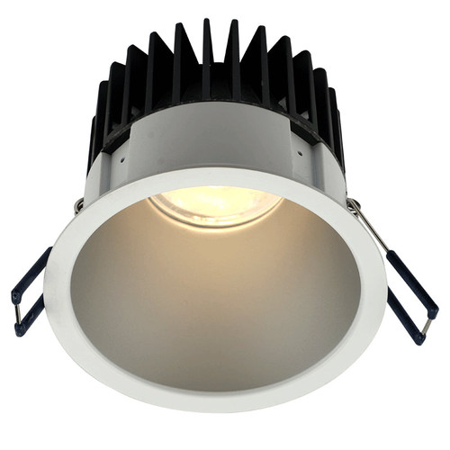4R-SR-TT - 4" Round Silver Reflector White Thin Trim for LD4R Downlights - Lotus LED