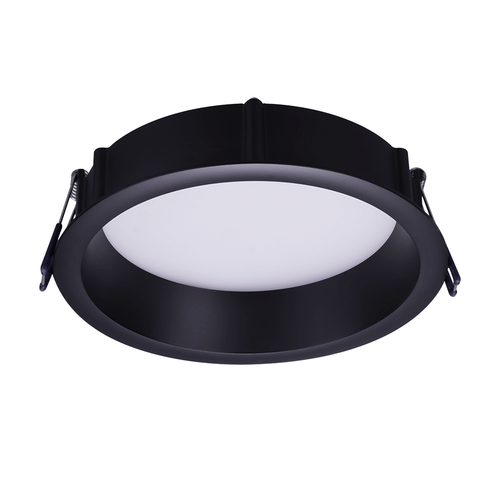 LE6RR-5CCT-BK - 6" Round Deep Regressed 14.5W LED 5CCT Black - Lotus LED