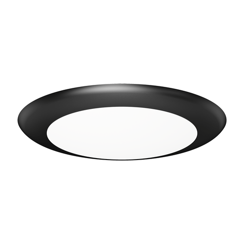 DL205T-6-15W-5CCT-R90-0082-BK - 6in Surface Mount LED Disk Black - Lotus LED