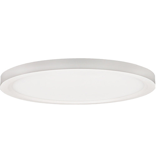 ADS12R9-DTW-D-WH - 12" Round Edgelit Disk 22W Dim to Warm 120V White - Lotus LED