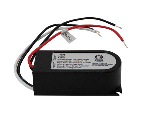 HBL024-12-24-MP-ND - 24V 24W Non Dimmable Class 2 Power Supply - Lotus LED