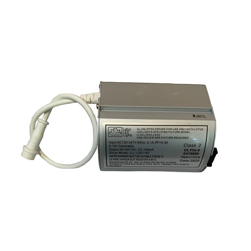 LLL-LD0716T - 7.5W 120-347V 0-10V Dimmable LED Driver for 3" Gimbal - Lotus LED