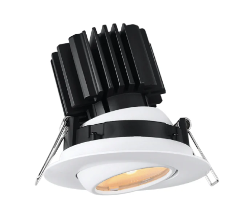 L3G-RFW-WH-LW36-5C95 - 3" LED Gimbal Recessed Trim 36° 5CCT CRI95 - Lotus LED