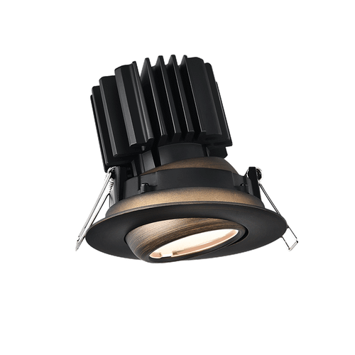 L3G-RFW-BR-LB36-1895 - Tangra 3" Gimbal Round Flat Wide Bronze DTW 3000K-1800K - Lotus LED