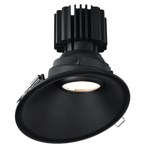 L3G-RST-BK-RC20-1895 - Tangra 3" Gimbal Round Sloped Thin Black Trim 20° DTW - Lotus LED