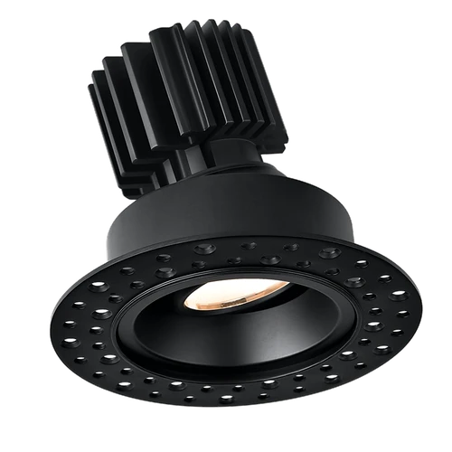 L3G-RIT-BK-RS36-3K98 - 3" Tangra Gimbal Invisible Black Trim 3000K CRI98 - Lotus LED