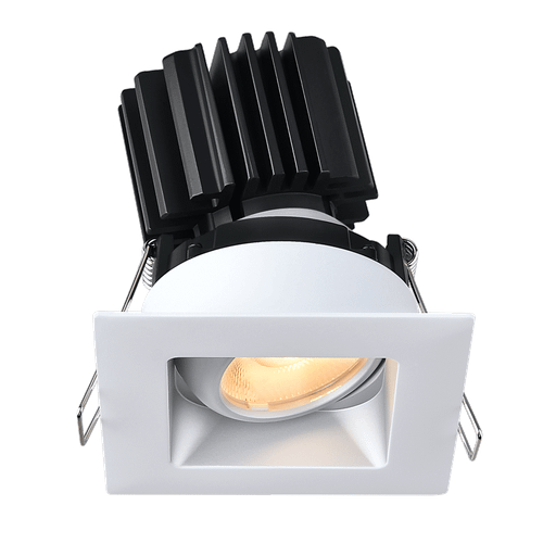 L3G-SRW-AZ-RF50-4C90 - Tangra 3" Gimbal Square Recessed Wide Alzak Trim 4CCT - Lotus LED