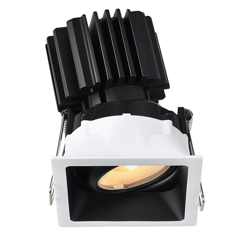 L3G-SRT-WB-RS36-3K95 - 3" Tangra Square Gimbal Recessed Thin Duo Trim 3000K CRI95 - Lotus LED